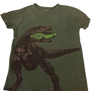 Crewcuts Olive Dinosaur Tee